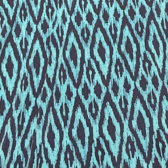 Banana Republic Print Strapless Knit Maxi Dress Maritime Blue Size XS NWT - Picture 8 of 13